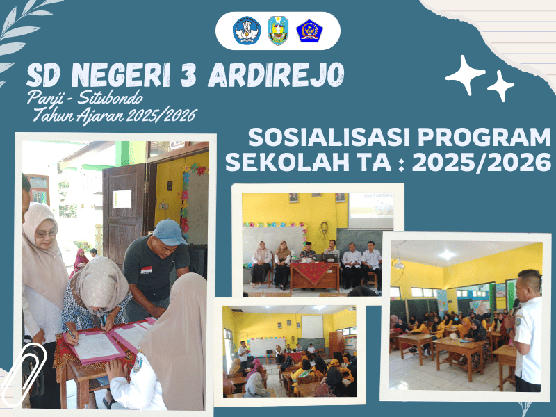 SDN 3 Ardirejo Melaksanakan Sosialisasi Program Sekolah Tahun Ajaran 2025/2026