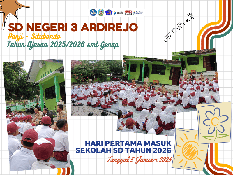 TAHUN BARU SEMANGAT BARU SDN 3 ARDIREJO