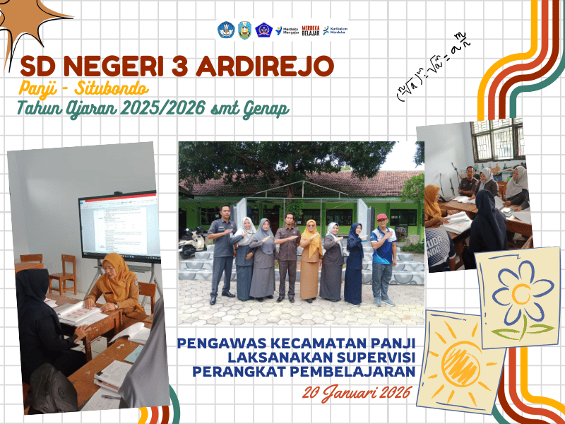 Pengawas Kecamatan Panji Laksanakan Supervisi Perangkat Pembelajaran
