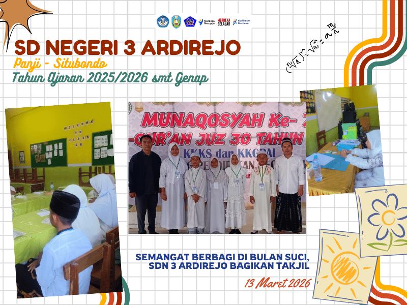 SDN 3 ARDIREJO TAMPIL PERCAYA DIRI DI LOMBA MUNAQOSYAH 2026 KECAMATAN PANJI